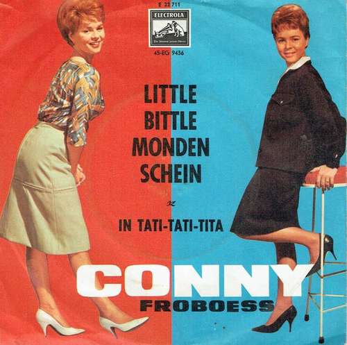 Cover Conny Froboess - Little Bittle Mondenschein (7) Schallplatten Ankauf