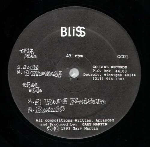 Cover Bliss Schallplatten Ankauf
