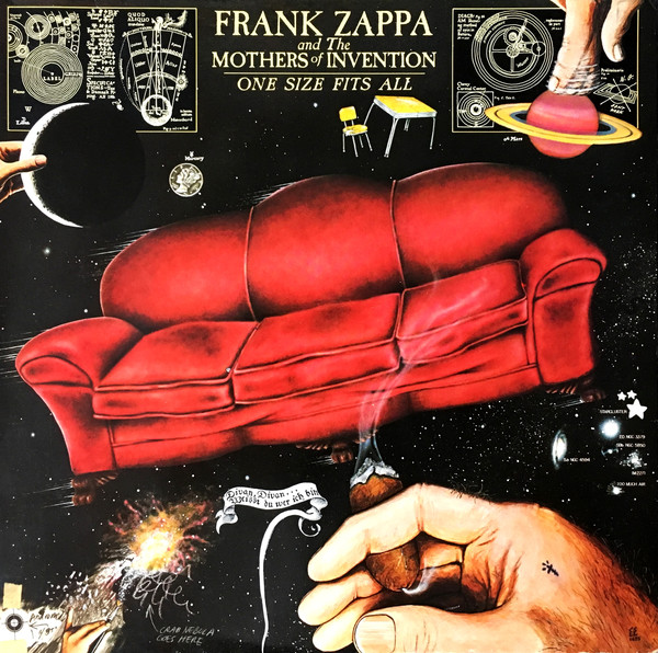 Cover Frank Zappa And The Mothers Of Invention* - One Size Fits All (LP, Album, RE, Gat) Schallplatten Ankauf