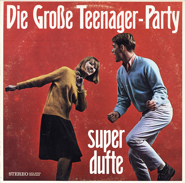 Cover The Gus Brendel Group / The Crazy Horses - Die Große Teenager-Party (Super Dufte) (LP, Red) Schallplatten Ankauf