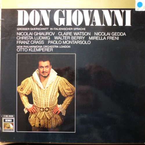 Cover Wolfgang Amadeus Mozart - Don Giovanni (Grosser Querschnitt In Italienischer Sprache) (LP) Schallplatten Ankauf