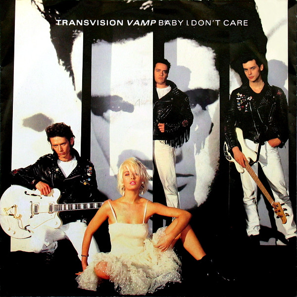 Cover Transvision Vamp - Baby I Don't Care (7, Single) Schallplatten Ankauf