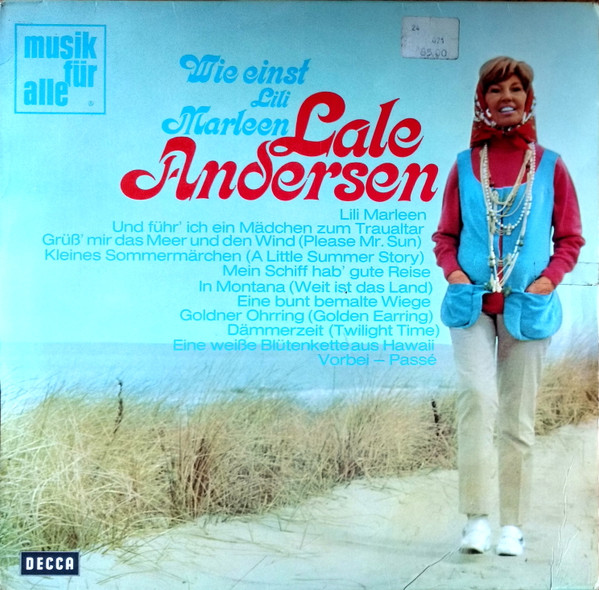 Cover Lale Andersen - Wie Einst Lili Marleen  (LP, Comp) Schallplatten Ankauf