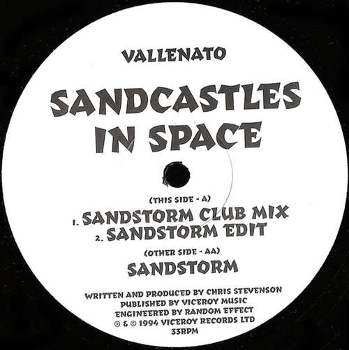 Cover Vallenato - Sandcastles In Space (12) Schallplatten Ankauf