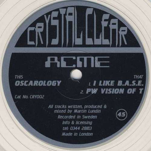Cover Acme (2) - Oscarology (12, Cle) Schallplatten Ankauf
