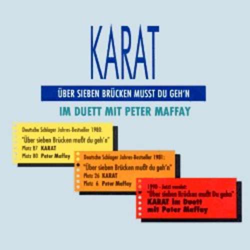 Cover Karat, Peter Maffay - Über sieben Brücken musst du gehn (7, Single) Schallplatten Ankauf