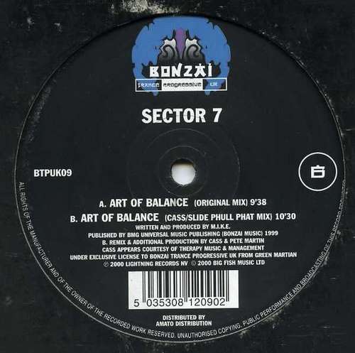Cover Sector 7 (2) - Art Of Balance (12) Schallplatten Ankauf