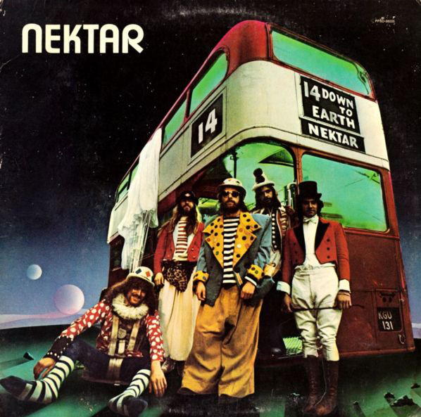 Cover Nektar - Down To Earth (LP, Album, Ter) Schallplatten Ankauf