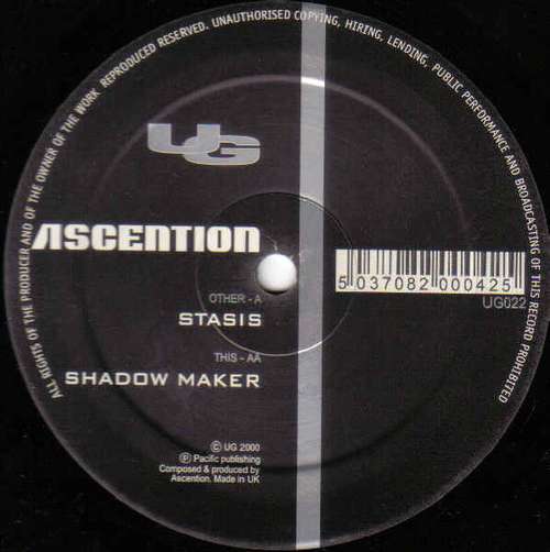 Cover Ascention - Stasis / Shadow Maker (12) Schallplatten Ankauf