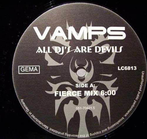 Cover Vamps - All DJ's Are Devils (12) Schallplatten Ankauf
