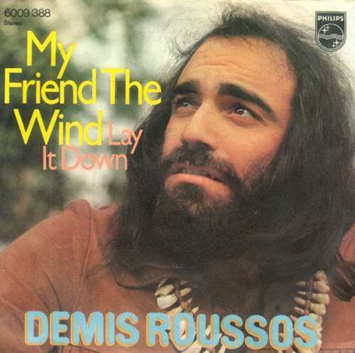 Cover Demis Roussos - My Friend The Wind (7, Single) Schallplatten Ankauf