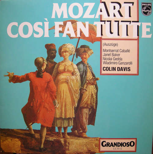 Cover Mozart* - Colin Davis* - Così Fan Tutte (Auszüge) (LP, Album) Schallplatten Ankauf
