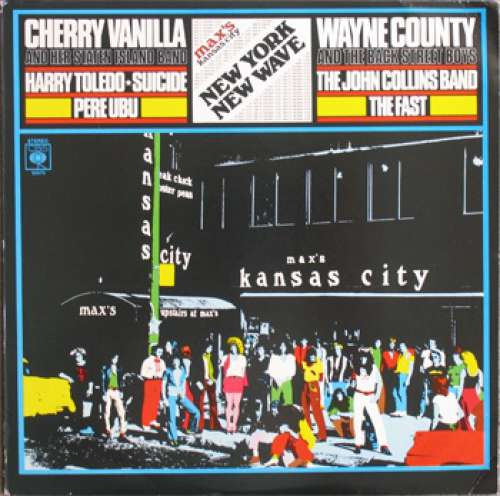 Cover Various - Max's Kansas City - New York New Wave (LP, Comp, RE) Schallplatten Ankauf