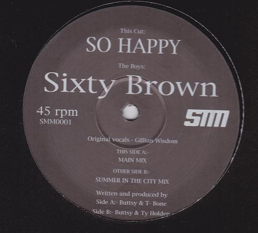 Bild Sixty Brown - So Happy (12) Schallplatten Ankauf