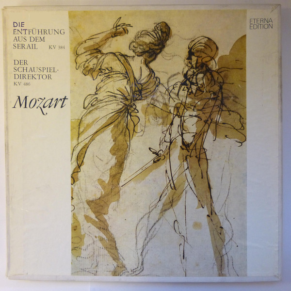 Cover Mozart* - Die Entführung Aus Dem Serail KV 384 / Der Schauspieldirektor KV 486 (3xLP + Box) Schallplatten Ankauf