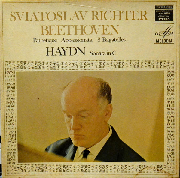 Cover Sviatoslav Richter, Beethoven*  /  Haydn* - Pathetique, Appassionata, 8 Bagatelles / Sonata In C (2xLP, Comp + Box) Schallplatten Ankauf