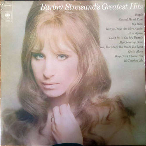 Cover Barbra Streisand - Barbra Streisand's Greatest Hits (LP, Comp, RE) Schallplatten Ankauf