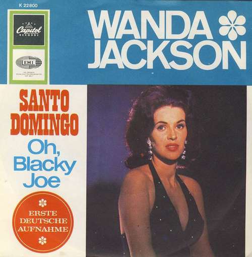 Bild Wanda Jackson - Santo Domingo / Oh, Blacky Joe (7, Single) Schallplatten Ankauf