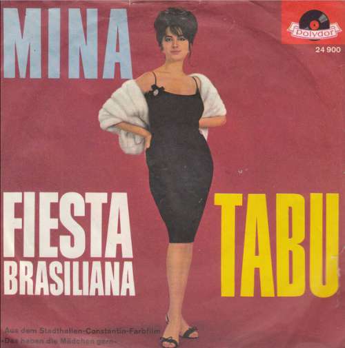 Cover Mina (3) - Fiesta Brasiliana / Tabu (7, Single, Mono) Schallplatten Ankauf