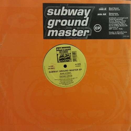 Cover Subway Ground Master EP Schallplatten Ankauf