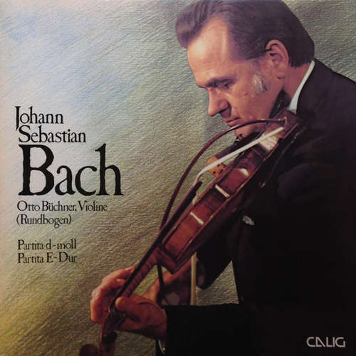 Cover Otto Büchner, Johann Sebastian Bach - Two Partitas For Solo Violin, BWV 1004 And 1006 (LP) Schallplatten Ankauf