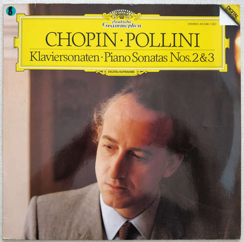 Cover Chopin* ∙ Pollini* - Klaviersonaten • Piano Sonatas Nos. 2&3 (LP, Album) Schallplatten Ankauf