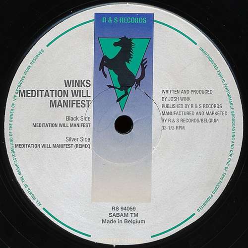 Cover Winks* - Meditation Will Manifest (12) Schallplatten Ankauf