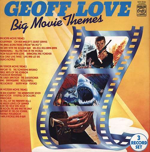 Cover Geoff Love, Geoff Love And His Orchestra* - Big Movie Themes (3xLP, Comp) Schallplatten Ankauf