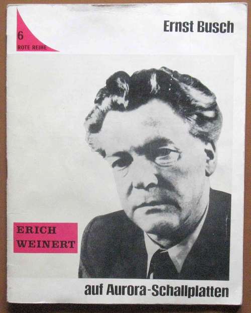 Cover Ernst Busch - Erich Weinert (7) Schallplatten Ankauf