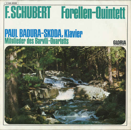 Cover F. Schubert*, Paul Badura-Skoda, Das Barylli Quartett*, Otto Ruhm* - Forellen-Quintett (LP, Album) Schallplatten Ankauf