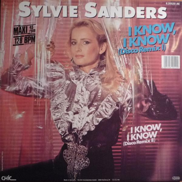 Cover Sylvie Sanders - I Know, I Know (12, Maxi, Yel) Schallplatten Ankauf