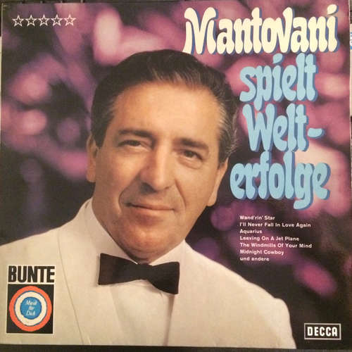 Bild Mantovani Und Sein Orchester* - Mantovani Spielt Welterfolge (LP, Album) Schallplatten Ankauf