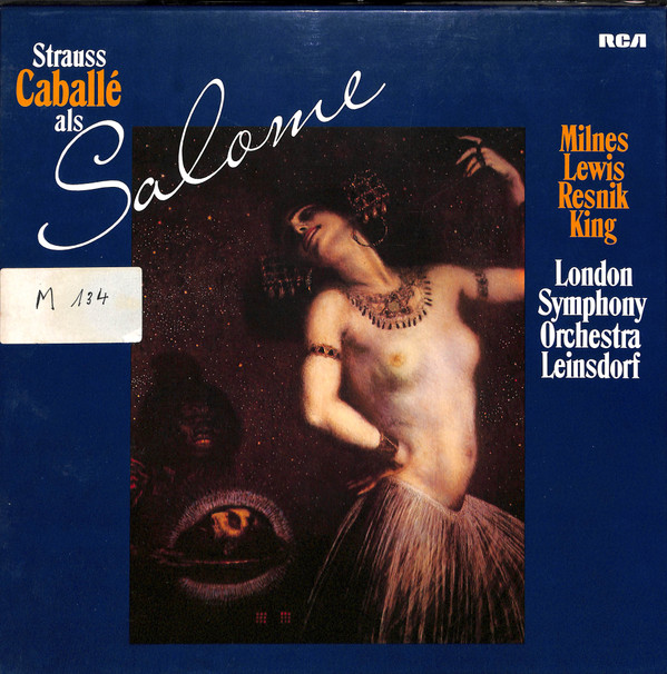 Cover Strauss*, Caballé*, Leinsdorf*, The London Symphony Orchestra - Salome (2xLP, RE, RM, Hal + Box) Schallplatten Ankauf