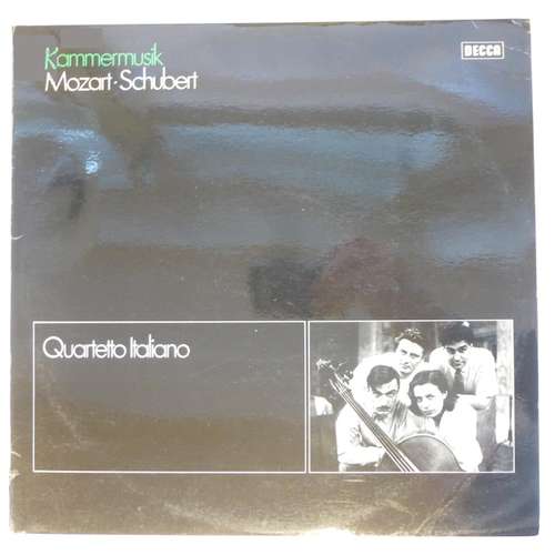 Cover Quartetto Italiano, Mozart*, Schubert* - Kammermusik (2xLP, Album + Box) Schallplatten Ankauf