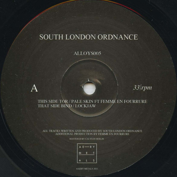Cover South London Ordnance - Tor EP (12, EP) Schallplatten Ankauf
