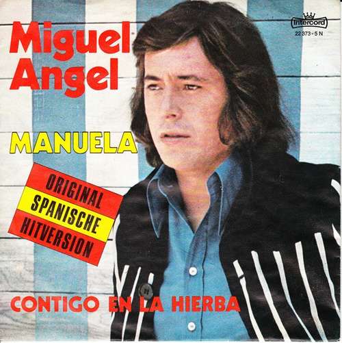 Cover Miguel Angel (5) - Manuela (7, Single) Schallplatten Ankauf
