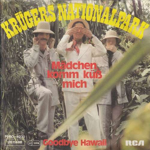 Cover Krügers Nationalpark - Mädchen, Komm Küß Mich (7, Single) Schallplatten Ankauf