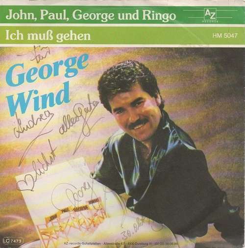 Cover George Wind - John, Paul, George und Ringo (7, Single) Schallplatten Ankauf