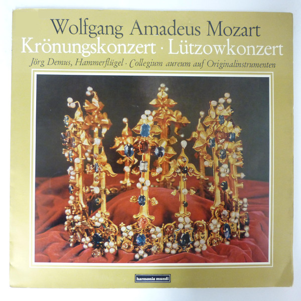 Cover Wolfgang Amadeus Mozart - Jörg Demus, Collegium aureum auf Originalinstrumenten* - Krönungskonzert / Lützowkonzert (LP) Schallplatten Ankauf
