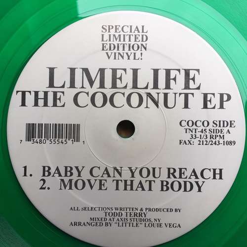 Cover Limelife* - The Coconut EP (12, EP, Ltd, Gre) Schallplatten Ankauf