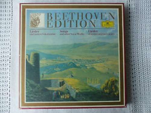 Cover Beethoven* - Lieder Und Andere Vokalwerke = Songs And Other Vocal Works = Lieder Et Autres Œuvres Vocales (7xLP, Comp + Box) Schallplatten Ankauf