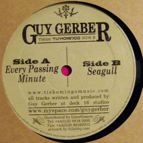 Cover Guy Gerber - Every Passing Minute / Seagull (12) Schallplatten Ankauf