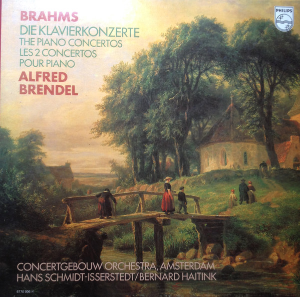 Cover Brahms* - Alfred Brendel - Die Klavierkonzerte = The Piano Concertos = Les 2 Concertos Pour Piano (2xLP, Album, Comp + Box) Schallplatten Ankauf