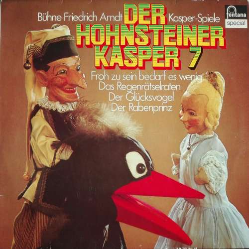 Cover Bühne Friedrich Arndt* - Der Hohnsteiner Kasper 7 (LP) Schallplatten Ankauf