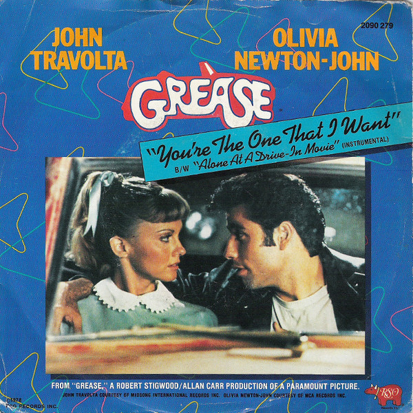 Bild John Travolta & Olivia Newton-John - You're The One That I Want (7, Single) Schallplatten Ankauf