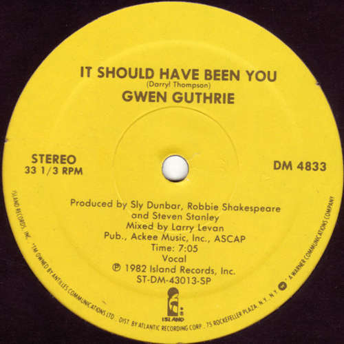 Cover Gwen Guthrie - It Should Have Been You (12, SP) Schallplatten Ankauf