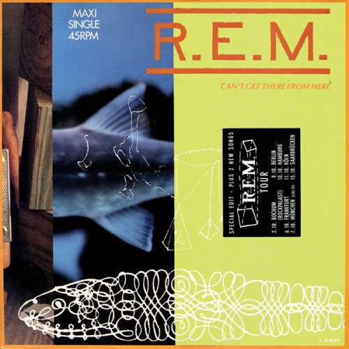 Cover R.E.M. - Can’t Get There From Here (12, Maxi) Schallplatten Ankauf