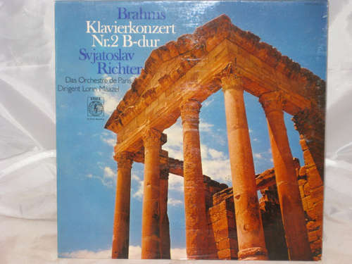 Cover Johannes Brahms, Sviatoslav Richter - Klavierkonzert Nr. 2 B-dur Op.83 (LP) Schallplatten Ankauf