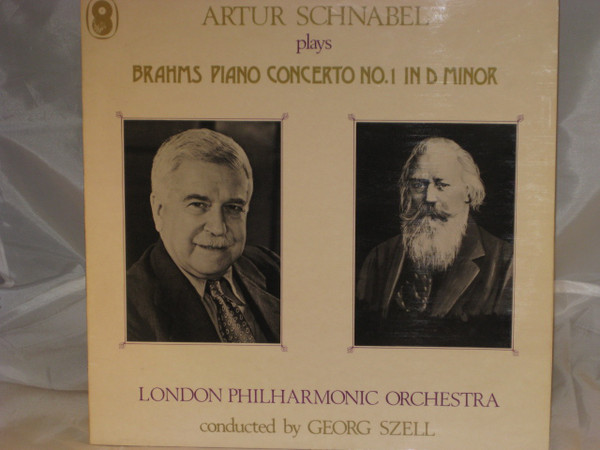 Cover Brahms/ Schnabel - Piano Concerto No.1 In D Minor (LP, Mono) Schallplatten Ankauf
