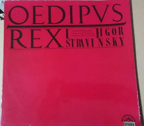 Cover Igor Stravinsky, Czech Philharmonic Chorus And Orchestra*, Karel Ančerl - Oedipus Rex (LP, Gat) Schallplatten Ankauf